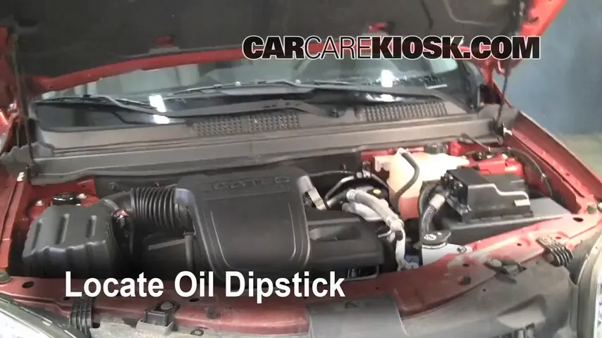 2008 Saturn Vue XE 2.4L 4 Cyl. Aceite Controlar nivel de aceite